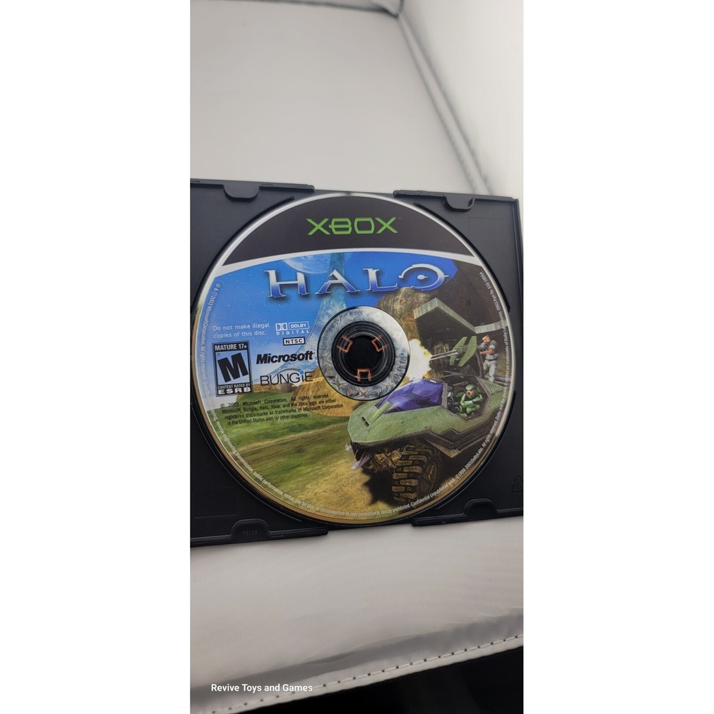 Halo: Combat Evolved (Microsoft Xbox, 2001) Disc Only Tested and Working Great